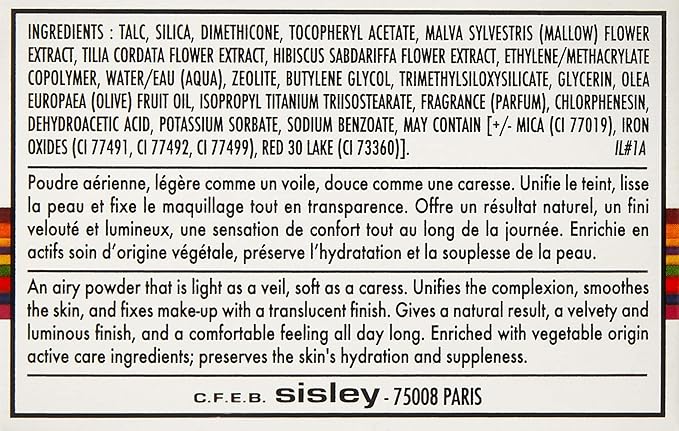 Sisley Phyto Poudre Liber Loose Face Powder, 3 Rose Orient, 0.42 Ounce-VivaGrace Women