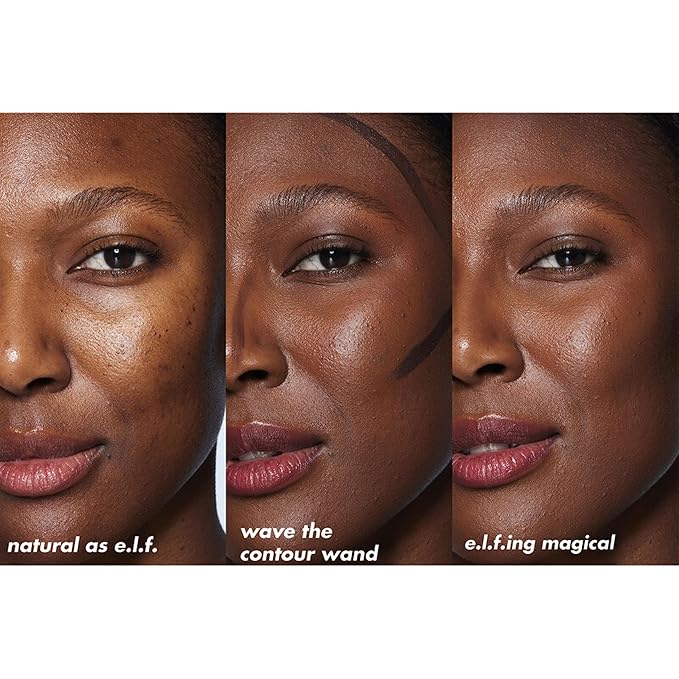 e.l.f. Halo Glow Contour Beauty Wand, Liquid Contour Wand For A Naturally Sculpted Look, Buildable Formula, Vegan & Cruelty-free, Tan/Deep-VivaGrace Women