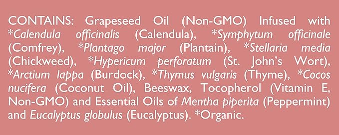 Natural Lip Balm, Herbal Infused, Mintyliptus Peppermint Eucalyptus, Calendula Lip Balm, Ora's Amazing Herbal-VivaGrace Women