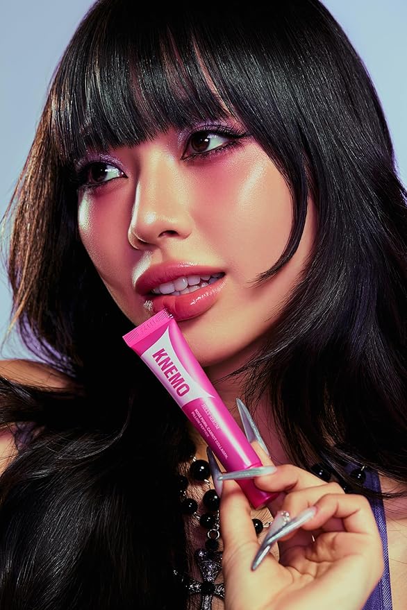 LipLock Jelly Serum for Dry Lips, Long-Lasting, Hydrating, Plumping, Glossy Mask with Rose PDRN, Carrot Collagen, Pillow Peptide, Moisturizing Tinted Lip Balm. (Grape Crush)-VivaGrace Women