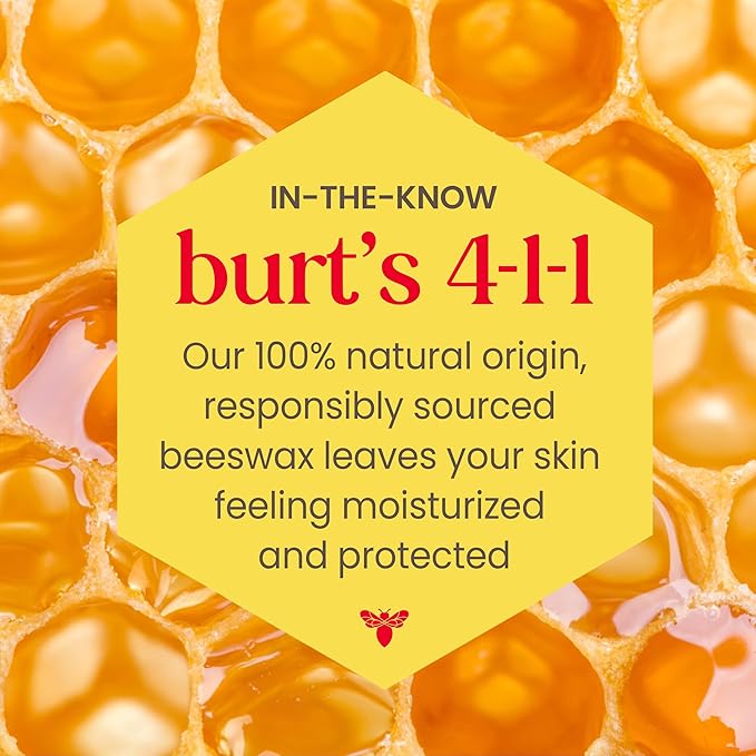 Burt's Bees Shimmer Lip Tint Easter Basket Stuffers, Tinted Lip Balm Stick, Moisturizing for All Day Hydration with Natural Origin Glowy Pigmented Finish & Buildable Color, Watermelon (4-Pack)-VivaGrace Women