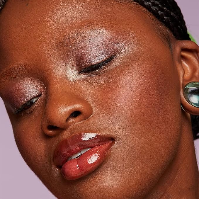 Plumping Lip Oil, Long Lasting Hydrating Lip Gloss Tinted Lip Balm Non-sticky Revitalizing, Transparent Lip Care Oil for Dry Lip (Clear)-VivaGrace Women