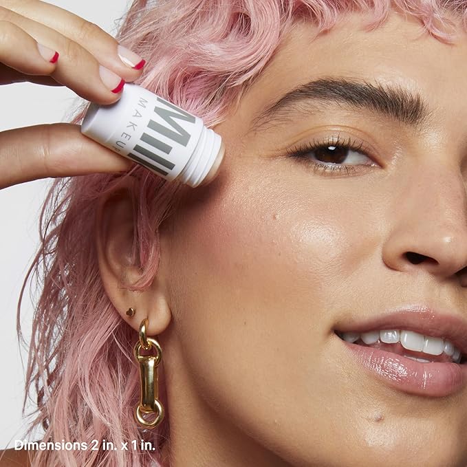 Milk Makeup Highlighter, Lit (Champagne) - 0.21 oz - Dewy Cream Highlighter Stick - Blendable & Buildable - 1,000 Swipes in Every Stick - All Skin Types - Vegan, Talc Free & Cruelty Free-VivaGrace Women