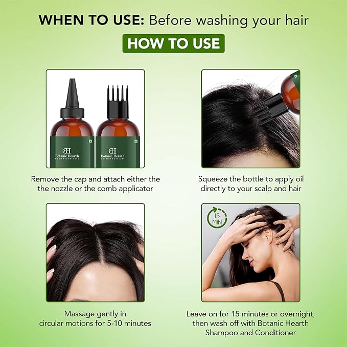 Botanic Hearth Tea Tree Oil For Hair (4 Fl Oz) | With Jojoba & Grapeseed Oils | Soothes Itchy Scalp & Fights Dandruff | Non Gmo Verified-VivaGrace Women