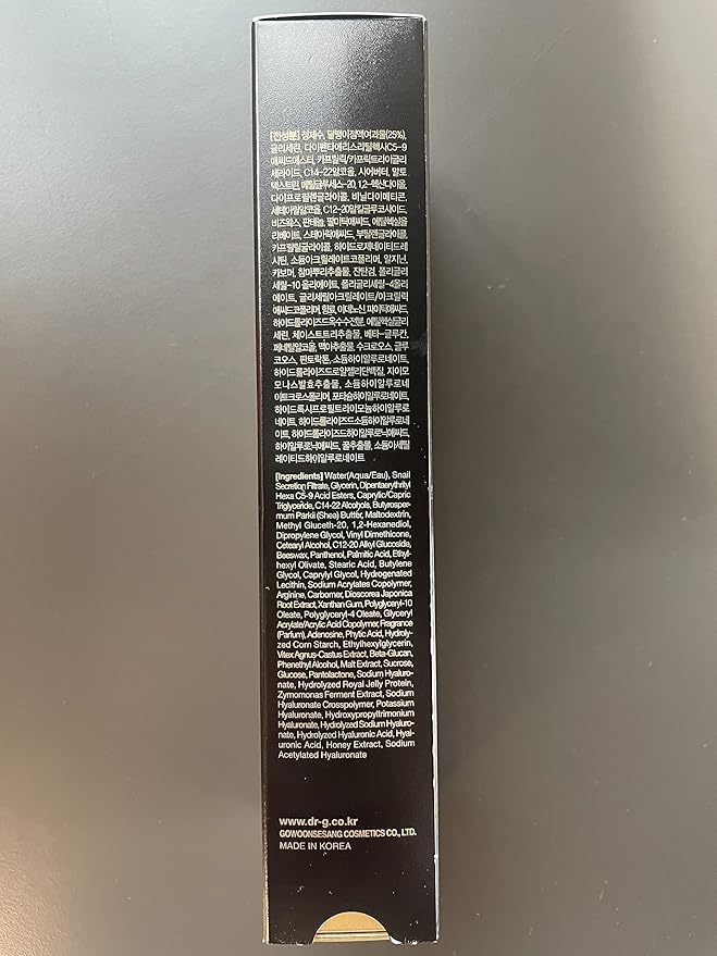 Dr.G Royal Black Snail Eye Cream - Intensive Wrinkle Care Cream for Eye Wrinkles and All Fine Wrinkles - 1.01 Fl Oz-VivaGrace Women