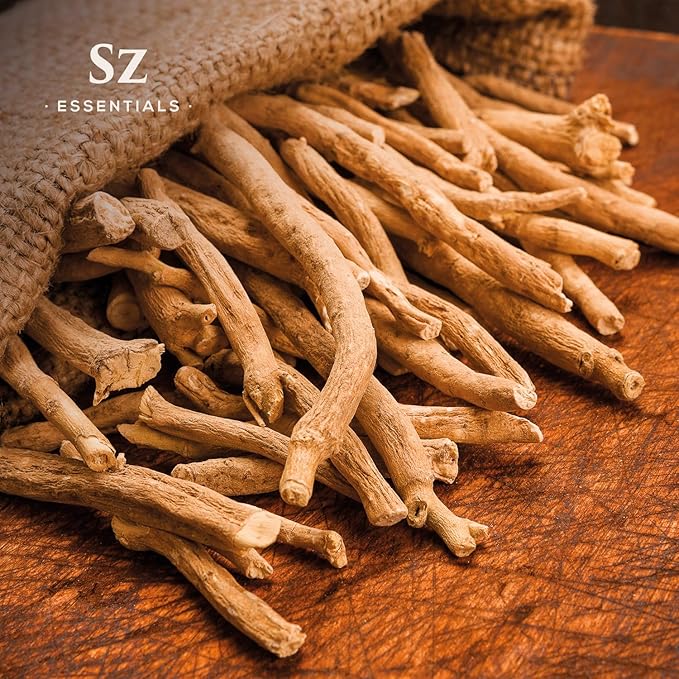 Ashwagandha Essential Oil, 100% Pure and Natural - Undiluted, Steam Distilled from Withania Somnifera - Woody & Earthy Scent with Nutty Overtones - Therapeutic Grade & Vegan - 0.17oz-VivaGrace Women