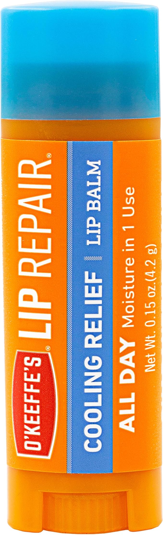 O'Keeffe's Lip Repair Lip Balm for Dry, Cracked Lips, Stick, (Pack of 4: 3 Cooling + 1 Unscented)-VivaGrace Women