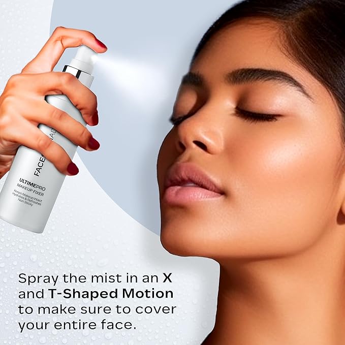 Faces Canada UltimePro Makeup Fixer Spray | Keeps Makeup Intact & Long-Lasting | Hydrating, Non-Sticky Mist for Fresh Finish | Lightweight & Refreshing | 1.69 Fl Oz (50ml)-VivaGrace Women