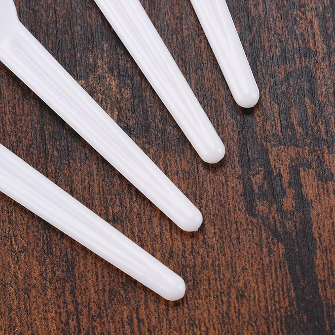 100pcs Makeup Scoop Cosmetic Scoop Face Cream Spatula Face Cream Scoop Face Mask Scoop Cosmetic Spatula Makeup Spoon-VivaGrace Women