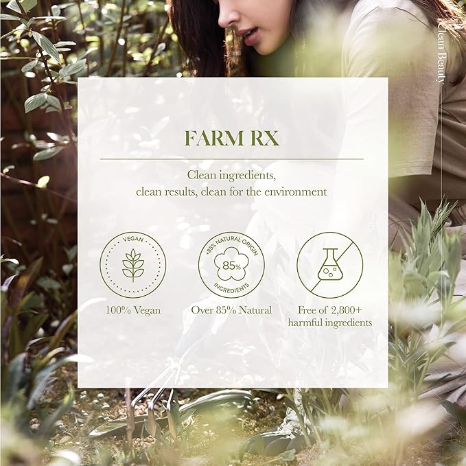 Farm Rx Bakuchiol Eye Cream - Vegan Revitalizing Cream to Reduce Dark Circles and Wrinkles Under and Around the Eyes, an Alternative to Retinol (30ml/1 fl oz) Clean Beauty-VivaGrace Women