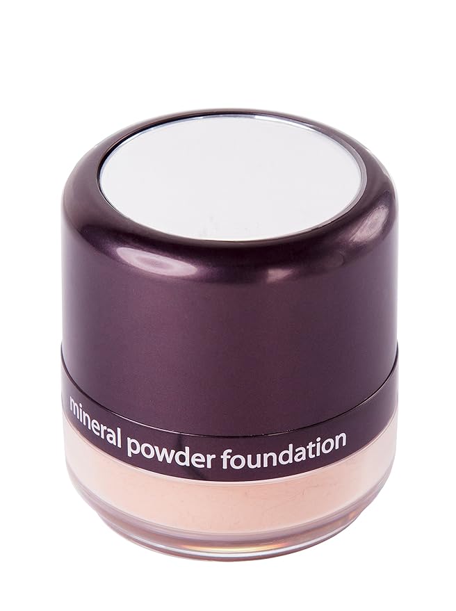 Mineral Powder Foundation, Light Beige, 6 Gram-VivaGrace Women