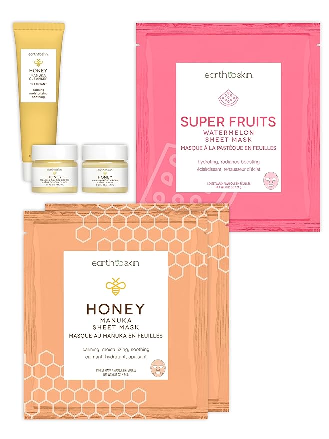 Earth To Skin Honey Travel Set-VivaGrace Women