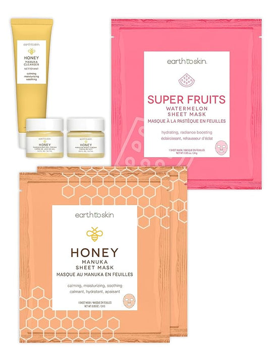 Earth To Skin Honey Travel Set-VivaGrace Women