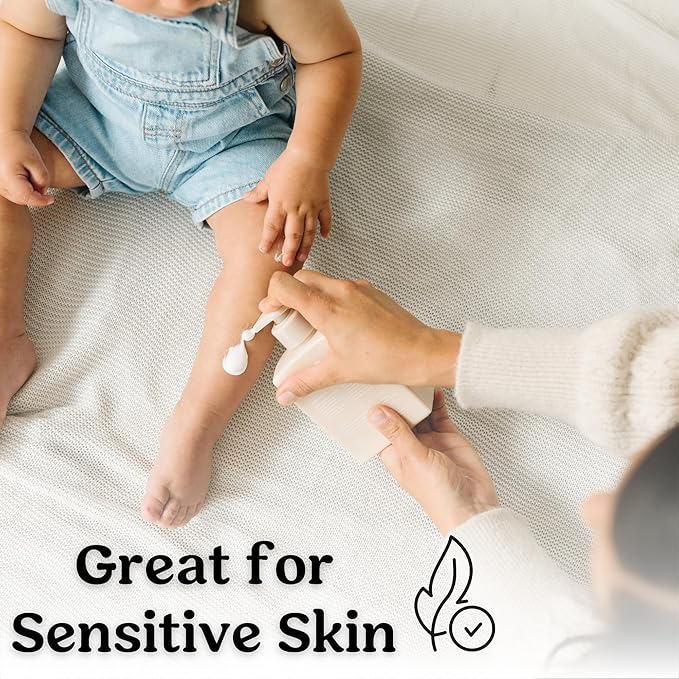 Roe Wellness- Baby Lotion Moisturizer Fragrance-Free | Great For Sensitive Skin Lightweight Moisturizing Lotion | For Babies, Infants, Kids and More-VivaGrace Women