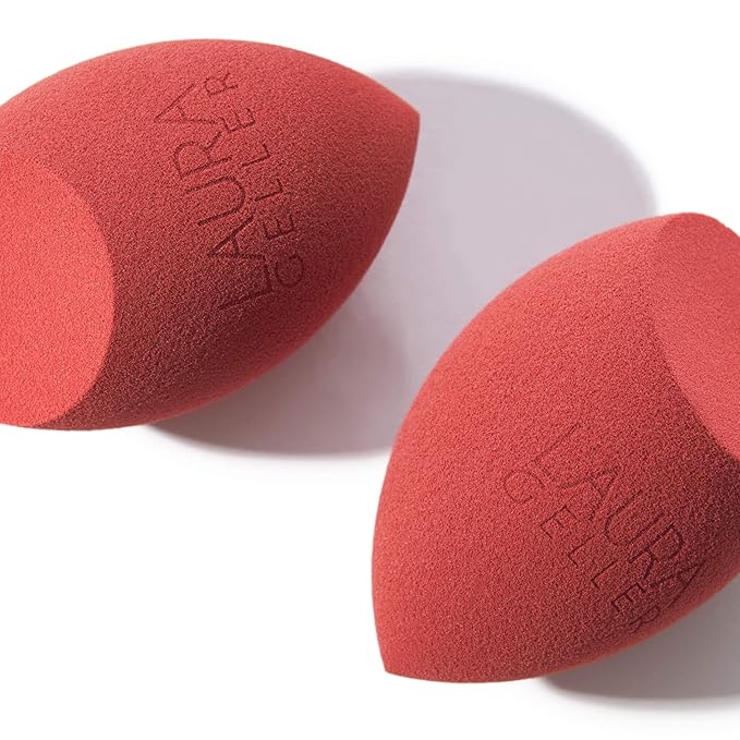 LAURA GELLER NEW YORK Full Face Blending Sponge, Easy Makeup Blender for Foundation & Concealer, Latex-Free for Sensitive Skin-VivaGrace Women