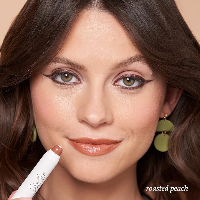 Julep It's Balm: Tinted Lip Balm + Buildable Lip Color - Roasted Peach - Natural Gloss Finish - Hydrating Vitamin E Core - Vegan-VivaGrace Women