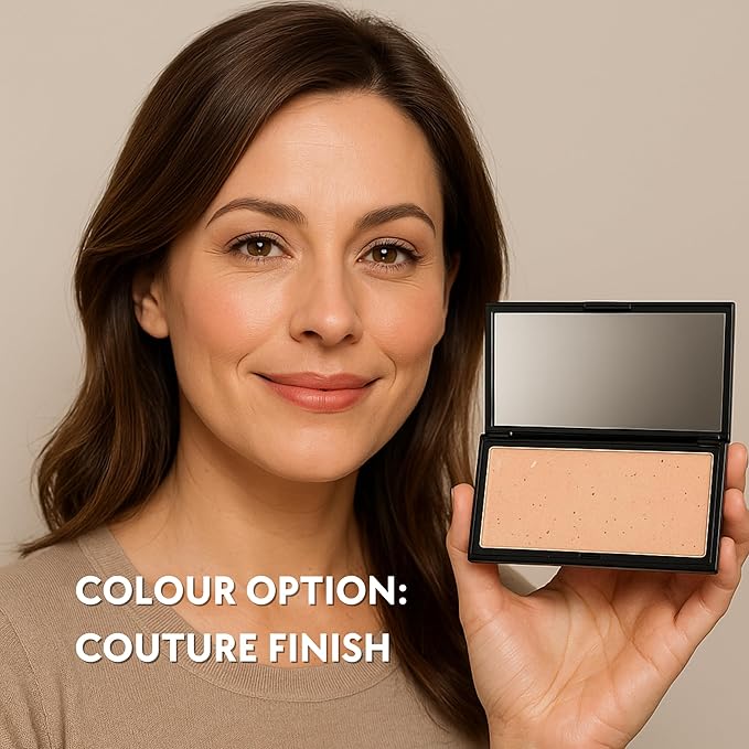 Ready to Wear Lasting Couture Finish - Color Correcting Powder Makeup Compact, Universal Correcting Foundation - Deluxe Size-VivaGrace Women