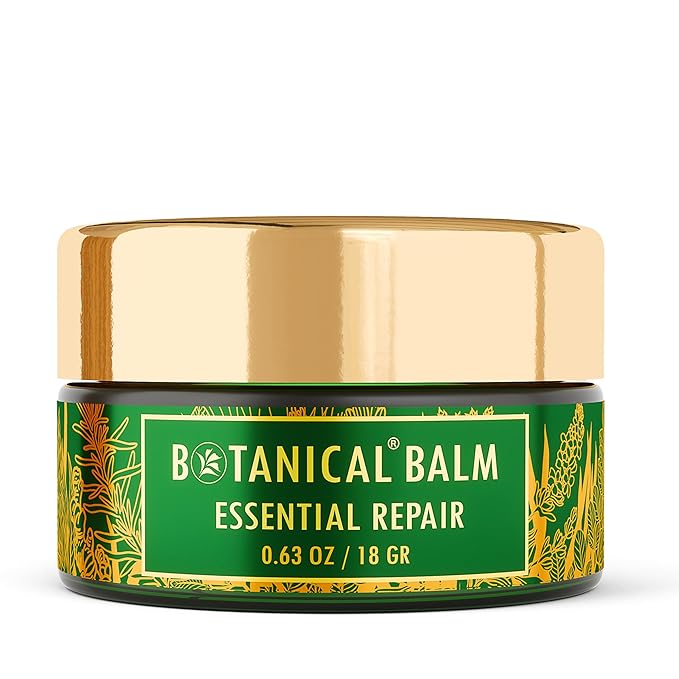 Botanical Repair Balm | Concentrated Formula for Instant Hydration | Organic, Pure, Natural Skincare (0.63 fl oz | 18 gr)-VivaGrace Women
