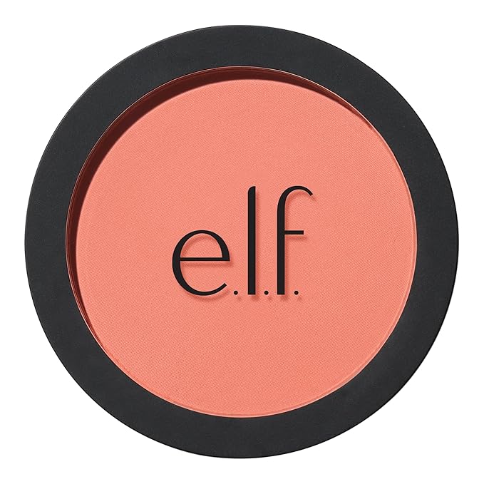 e.l.f. Primer-Infused Matte Blush, Long-Lasting, Lightweight & Buildable Powder Blush, Delivers A Matte Finish, Vegan & Cruelty-Free, Always Fresh-VivaGrace Women
