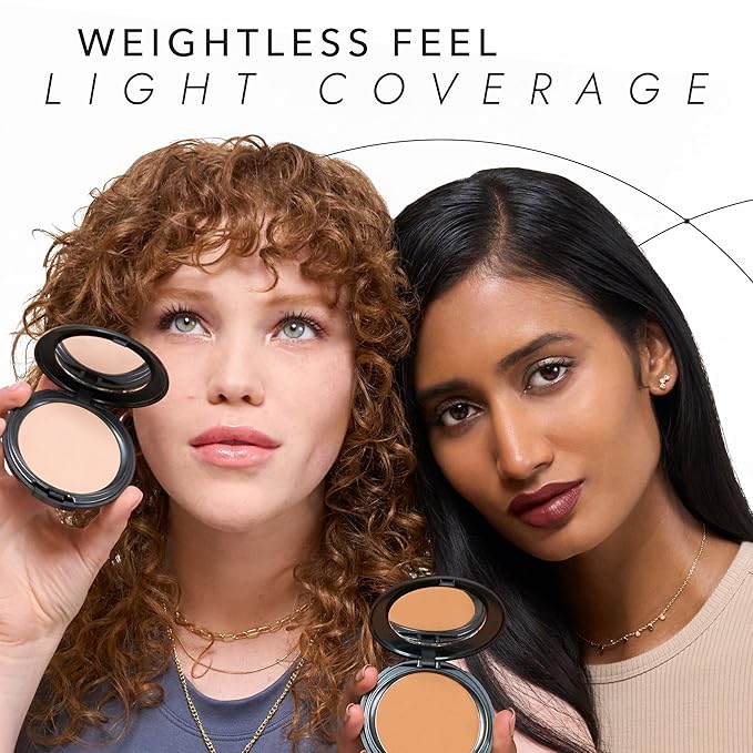 COVER FX Pressed Mineral Foundation - Shade D1 - Weightless Powder Foundation - Buildable Light to Full Coverage - Matte Finish - All Skin Types-VivaGrace Women