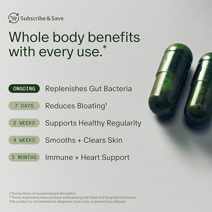 Seed DS-01 Daily Synbiotic - Prebiotic and Probiotic for Women & Men - Digestive Health, Gut Health, Immune Support, Bloating & Constipation Relief - Vegan & Shelf-Stable - 60 Capsules (30-Day Supply)-VivaGrace Women