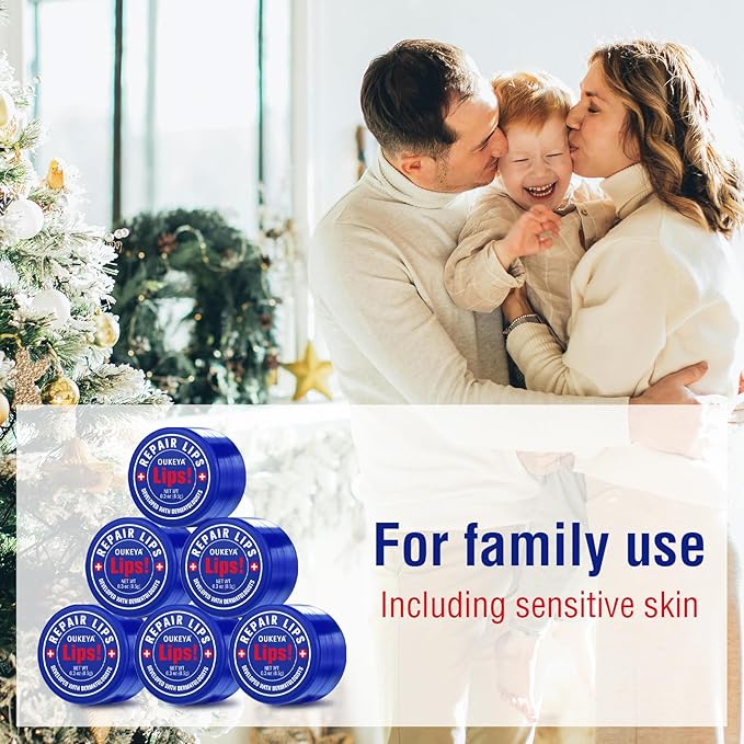 Lip Balm Treatment with Beeswax, Peppermint Oil,Natural Formula Lip Balm with Vitamin E & C Lips Daily Conditioning 24 hrs Long-lasting Moisture, Gentle Exfoliation Prevent Dryness & Chapping-VivaGrace Women