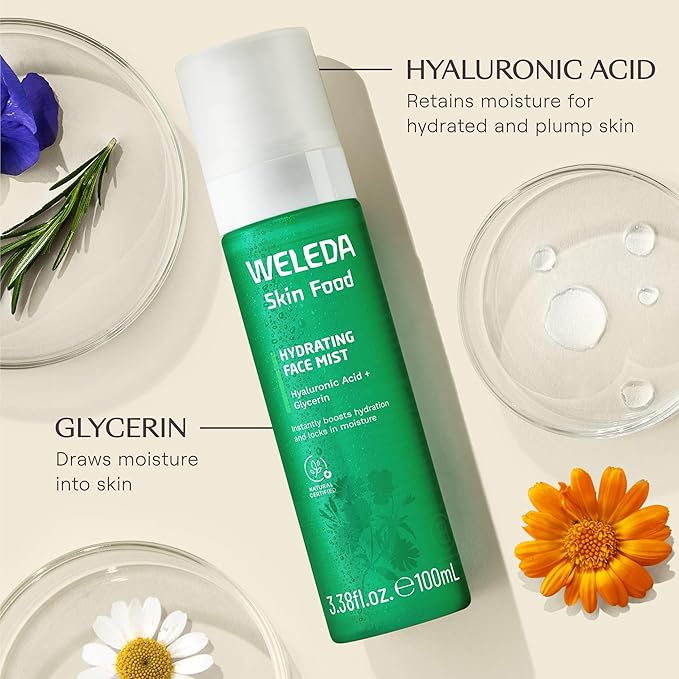 Weleda Skin Food Hydrating Facial Mist-VivaGrace Women