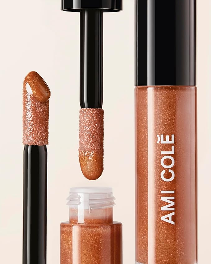 AMI COLÉ Hydrating Lip Treatment Oil 3in1 multitasker for your lips (5/17), tinted lip gloss, hydrating lip gloss, moisturizing, natural-VivaGrace Women