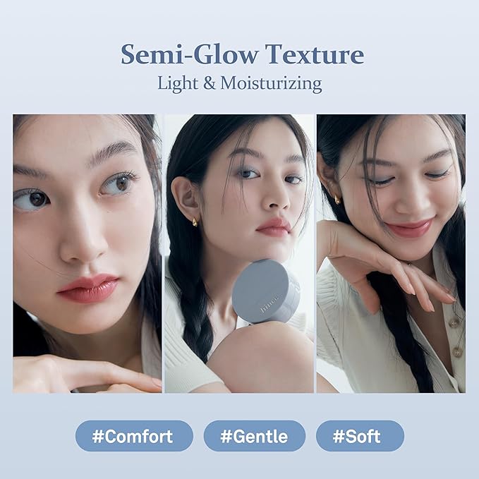 HINCE SECOND SKIN MESH MATTE CUSHION (PORCELAIN, 17)-VivaGrace Women