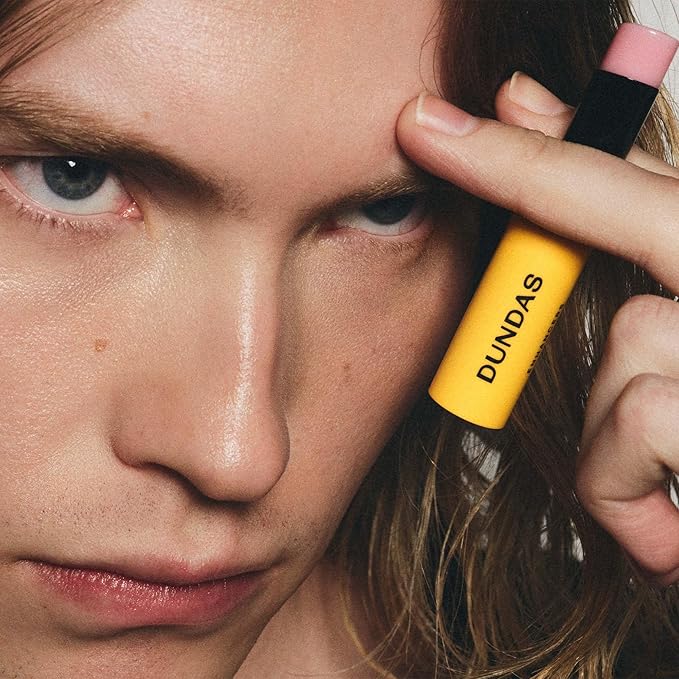 Dundas Pumped Lip, Lip Balm and Plumping Lip Gloss, Lip Care Peptide Formula to Nourish, Plump Lips, Long Lasting, Non Sticky, Lip Blushing Shade, Gender Neutral, Vegan, Cruelty Free Lipstick-VivaGrace Women