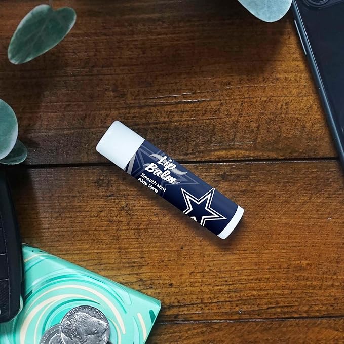 FANMATS 34643 Dallas Cowboys Smooth Mint SPF 15 Lip Balm-VivaGrace Women