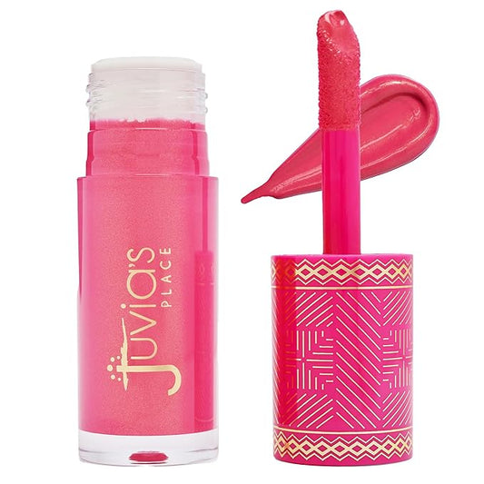 Juvia's Place Blushed Liquid BlushLighter Pink Lady Glow - Liquid Blush for Cheeks with Luminous Glow, Long-Wearing, Buildable & Highly-Pigmented Makeup Blush, Easy to Blend Liquid Blush-VivaGrace Women