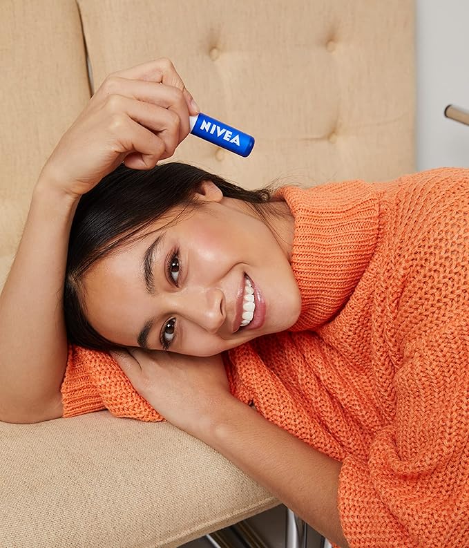Nivea Essential Lip Care 4.8g-VivaGrace Women