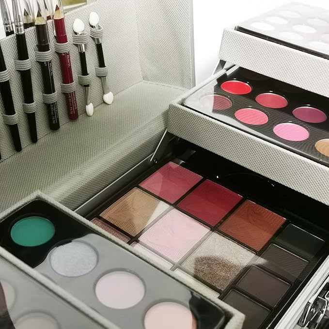 118 Colors Makeup Kit All-in-one Makeup Set, Cosmetic-Gift for Women -Include Makeup Brush Set, Eyeshadow Palette, Brow Powder, Eyebrow Pencil, Lip brush -(Multicolor 101)-VivaGrace Women