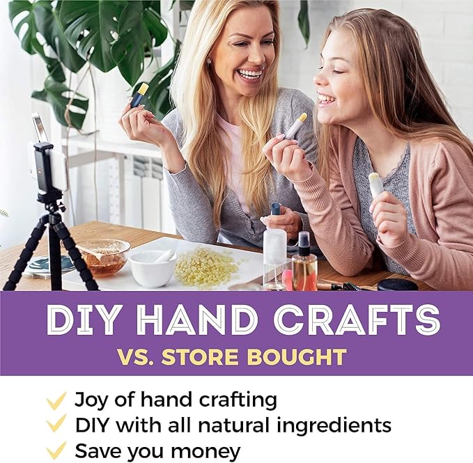 Trifecta Living Co.'s Beeswax Pellets 50LB - 100% Pure Bees Wax Perfect for DIY Candles, Skincare, and More! Discover The Creative Possibilities with Our Versatile Beeswax Pellets (Pure White, 50 LB)-VivaGrace Women