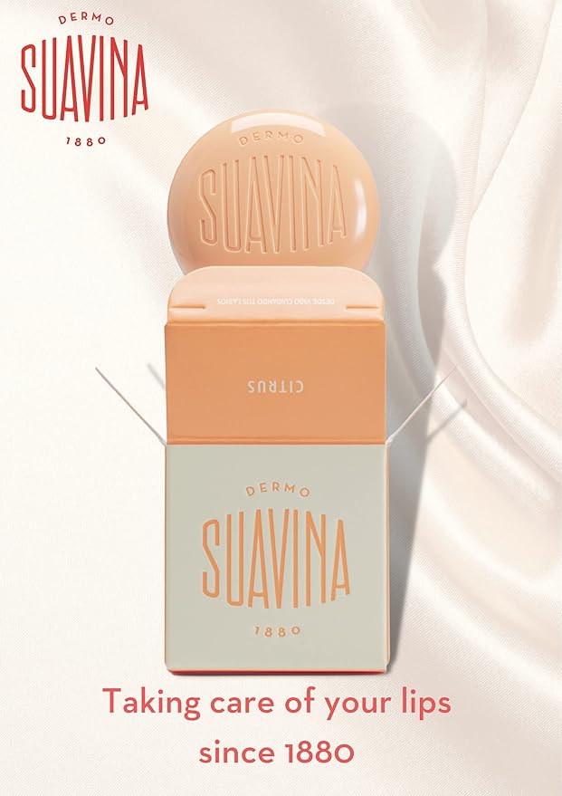 Lip Balm Moisturizer for Cracked and Dry Lips with Natural Ingredients Lip Care for Cold and Hot Weather Pack of 1(Citrus 0.3oz)-VivaGrace Women