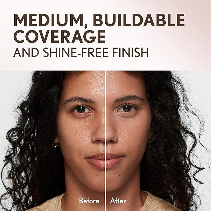 Covergirl Clean Invisible Pressed Powder, Lightweight, Breathable, Vegan Formula, Creamy Beige 150, 0.38oz-VivaGrace Women