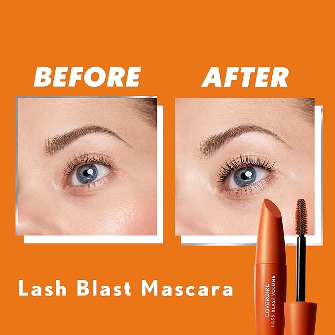 CoverGirl Lashblast Volume Mascara, Black 805, 0.44 Ounce