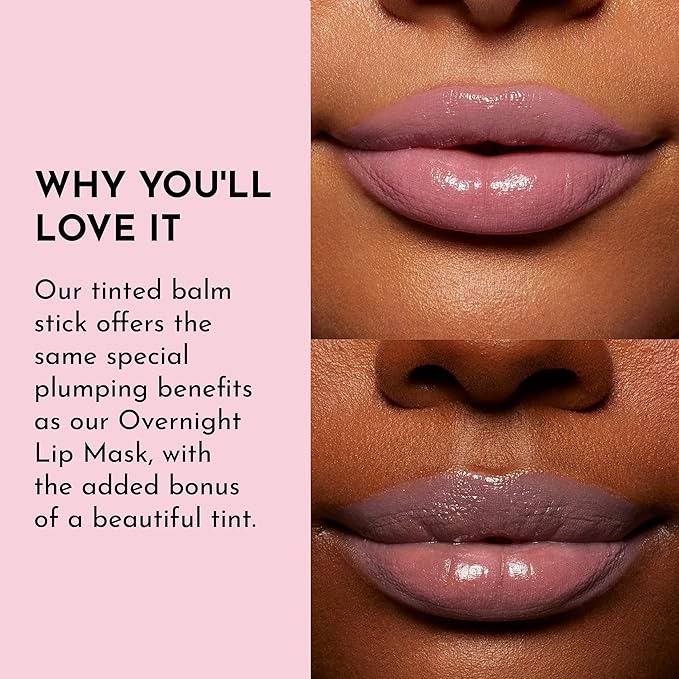 LAWLESS Forget the Filler Lip Plumping Line Smoothing Tinted Balm, Cupid, Pink, 0.09 Ounce-VivaGrace Women