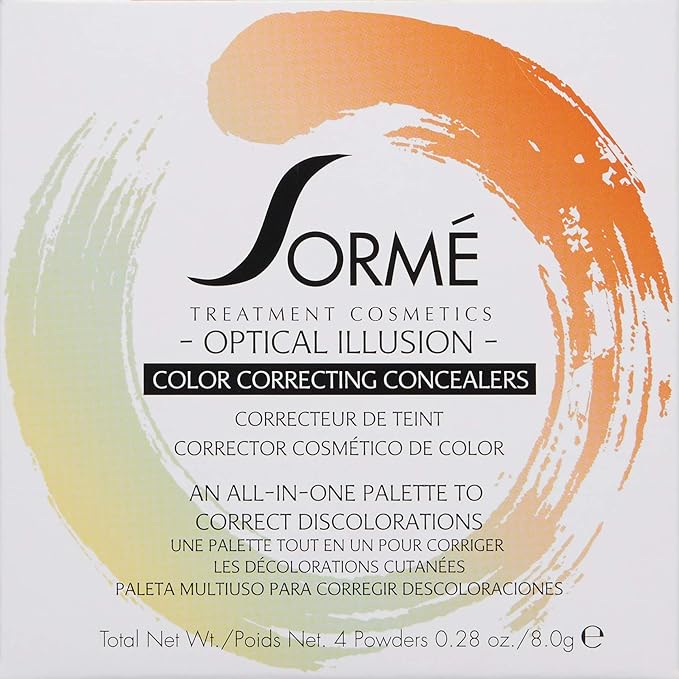 Sorme' Treatment Cosmetics Correcting Palette, 0.28 oz.-VivaGrace Women