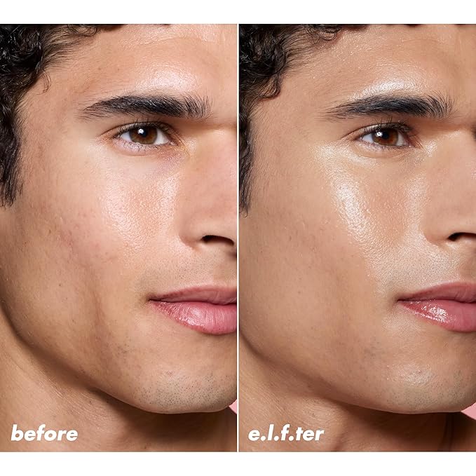 e.l.f. Halo Glow Skin Tint SPF 50, Tinted Moisturizer For Light, Buildable Coverage, Creates A Natural Glow, Vegan & Cruelty-Free, 5 Light Warm-VivaGrace Women