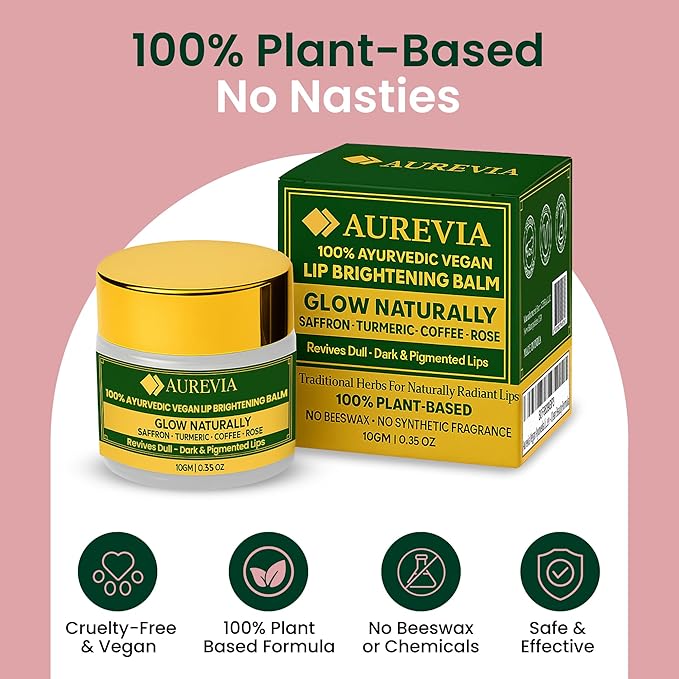 Vegan Lip Balm for Dull, Dark & Smokers' Lips | Naturally – Hydrating & Moisturizing - Antioxidant-Rich-VivaGrace Women