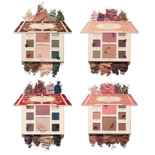 LAURA GELLER NEW YORK Annual Party in a Palette Full Face Palette Set (01 Ready to Jetset!)-VivaGrace Women