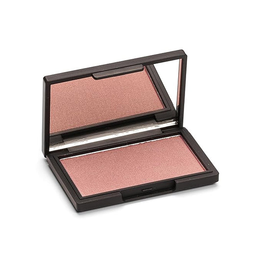 Makeup Powder Blush for cheeks | "Summer Rain" | 4g / 0.141oz | Cruelty-Free, Vegan, Clean Beauty | Buildable & Blendable for Natural, Healthy Glow | Coral, Peach & Golden Hues-VivaGrace Women