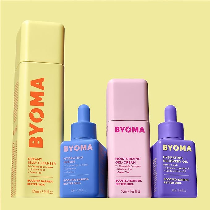 BYOMA Hydrating Recovery Oil - Luxury Face Oil with Squalane, Jojoba Oil & Seabuckthorn Oil - Instant Radiant and Glowy Skin - Barrier Repair Facial Oil - 1.01 fl. oz-VivaGrace Women