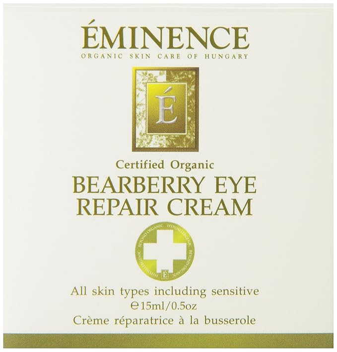Eminence Organic Skincare. Bearberry Eye Repair Cream 0.5 oz.-VivaGrace Women
