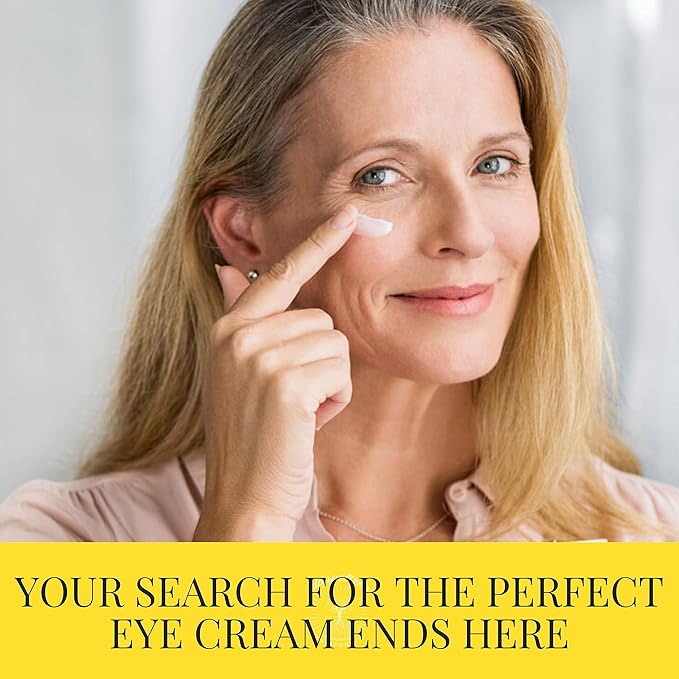 Doppeltree Caffeine Under Eye Cream Anti Aging Men and Women, for Wrinkles, Puffy Eyes and Dark Circles - Brightening & Firming, Minimize Bags, Puffiness and Fine Lines-VivaGrace Women