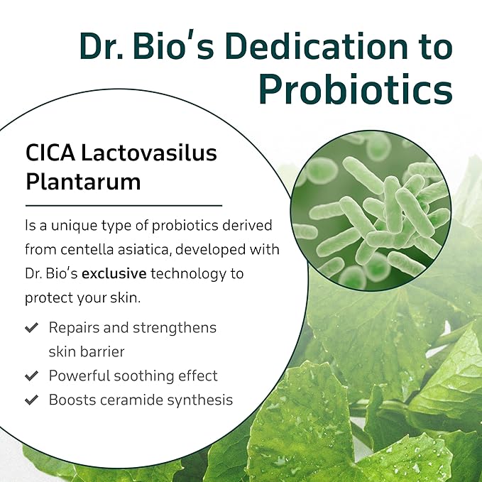 Dr. Bio Greenery Lip Care Balm (0.28oz/8g)| Hydrating Relief Balm for Dry, Chapped Lips | Lip Treatment with Natural Oils & Probiotics | Lip Moisturizer Repair Stick | Vegan Korean Skin Care | 2 Tubes-VivaGrace Women