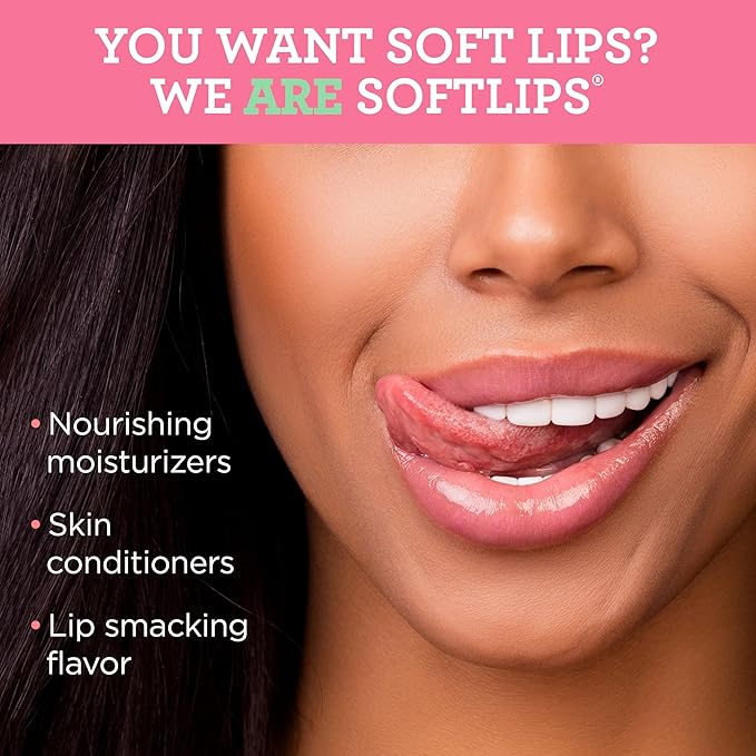 Softlips Watermelon Lip Balm 2-Pack with SPF 20 - Juicy Hydration for Smooth, Protected Lips-VivaGrace Women