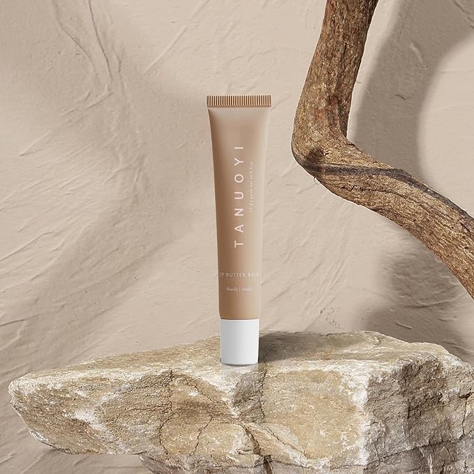 Lip Butter Balm Vanilla, Moisturizing Lip Balm for Dry Cracked Lips,Ultra-Nourishing Lip Care Moisturizer for Soft, Smooth and Supple Lips (colorless)-VivaGrace Women